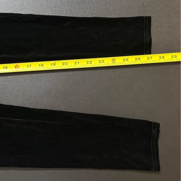 Spanx Black Velvet Leggings - Picture 8 of 10
